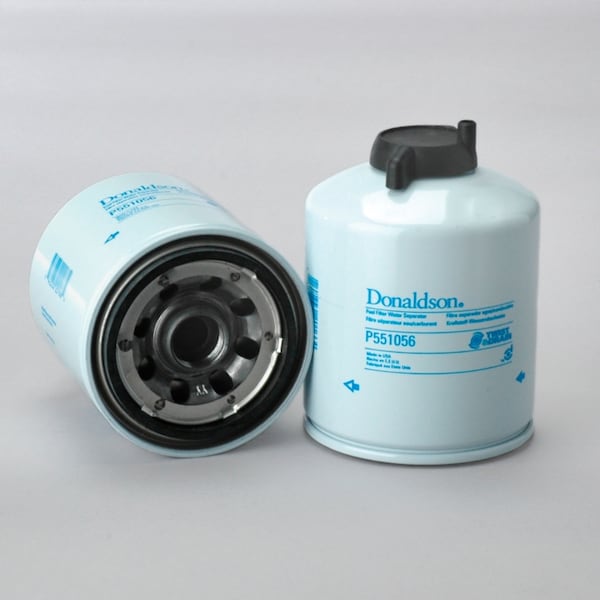 Fuel Filter, Water Separator Spin-On Twist&Drain, P551056